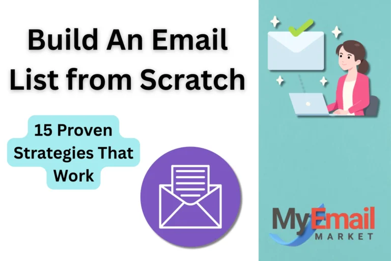 How to Build an Email List from Scratch: 15 Proven Strategies That Work